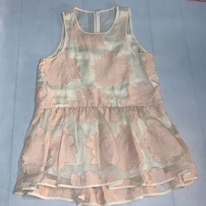 Tibi Silk Sleeveless Top Size 0